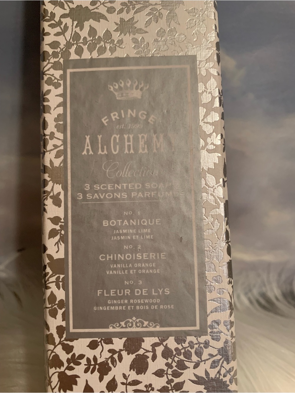 FRINGE ALCHEMY  COLLECTION3 scented soaps NIB - Picture 2 of 9